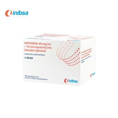 ARTINIBSA 1100.000 - articaina 40 mgml + 10 microgramos ml