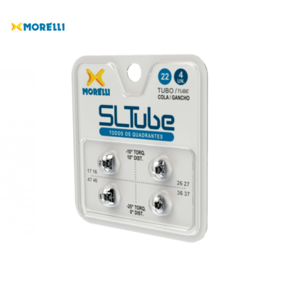 Caso SLTube Colagem .022"- 4 Quadr.- 4 uni.