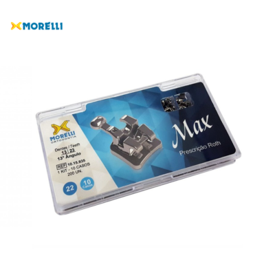 10x Kit Roth Max-c/Gan.-.022"p/caninos e pre-mol.