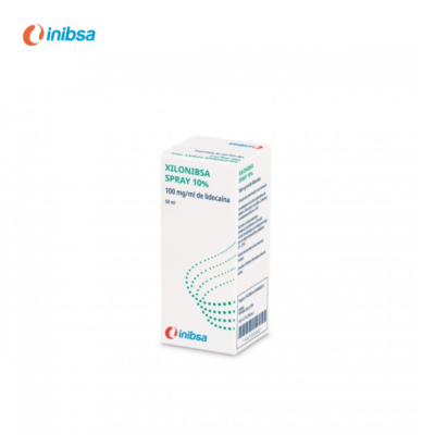 XILONIBSA SPRAY 10 % - 10 mg de lidocaina